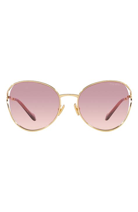 miu miu metal phantos sunglasses|Miu Miu 58mm Phantos Sunglasses .